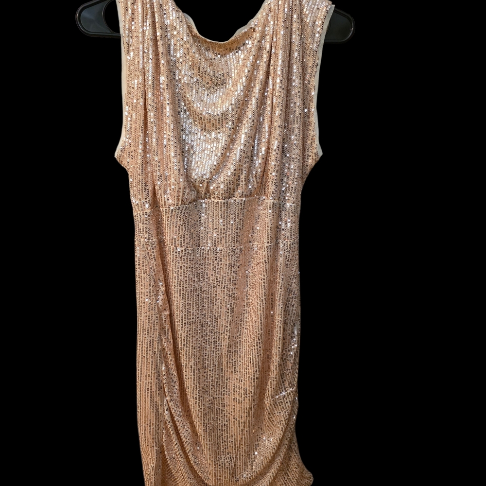 Elegant Sequin Gold Dress by Grace Karin..NWT